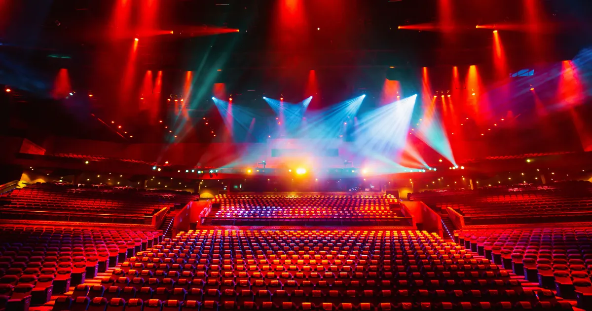 Seating zone in Phuket Fantasea's theater